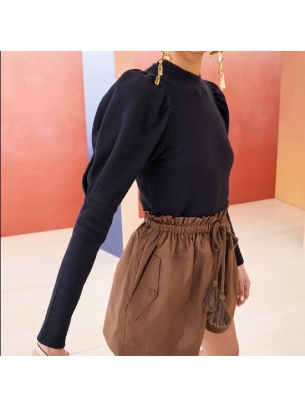 Ulla Johnson Puff Sleeve Philo Pullover